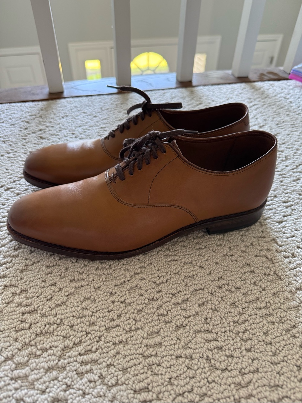 Allen Edmonds Carlyle Plain Toe Oxford (Walnut) - New without box size 8.5D